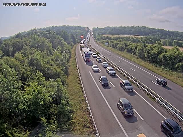 Caméra autoroute France - A33, Saint-Nicolas-de-Port direction Lunéville