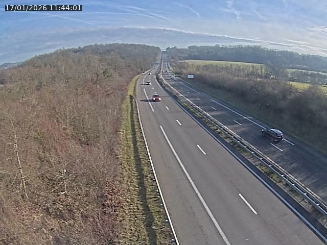 <h2>Caméra autoroute France - A33, Saint-Nicolas-de-Port direction Lunéville</h2>