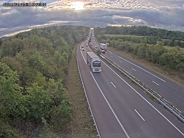 Caméra autoroute France - A33, Saint-Nicolas-de-Port direction Lunéville