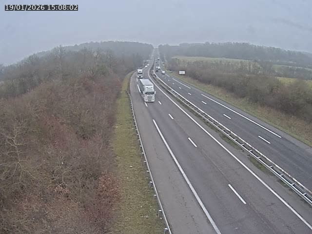 <h2>Caméra autoroute France - A33, Saint-Nicolas-de-Port direction Lunéville</h2>