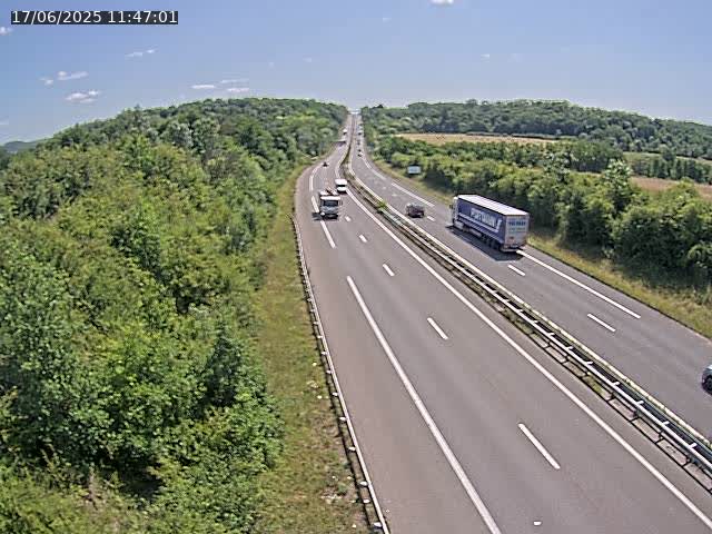<h2>Caméra autoroute France - A33, Saint-Nicolas-de-Port direction Lunéville</h2>