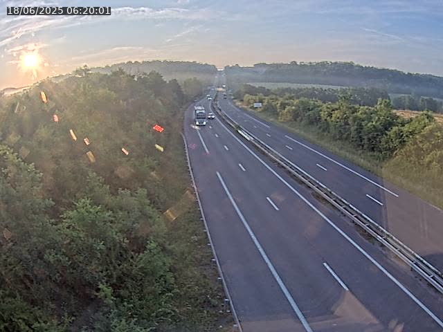 Caméra autoroute France - A33, Saint-Nicolas-de-Port direction Lunéville