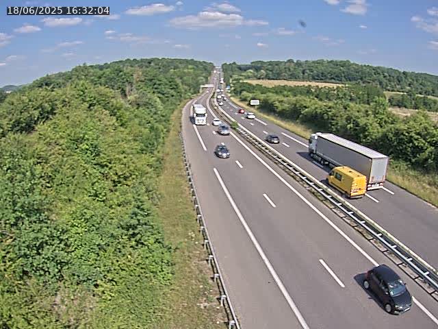 Caméra autoroute France - A33, Saint-Nicolas-de-Port direction Lunéville