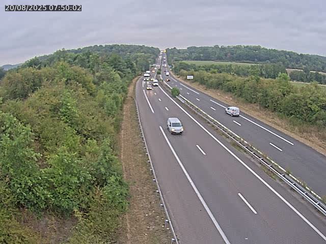Caméra autoroute France - A33, Saint-Nicolas-de-Port direction Lunéville
