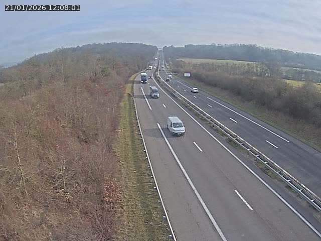 <h2>Caméra autoroute France - A33, Saint-Nicolas-de-Port direction Lunéville</h2>