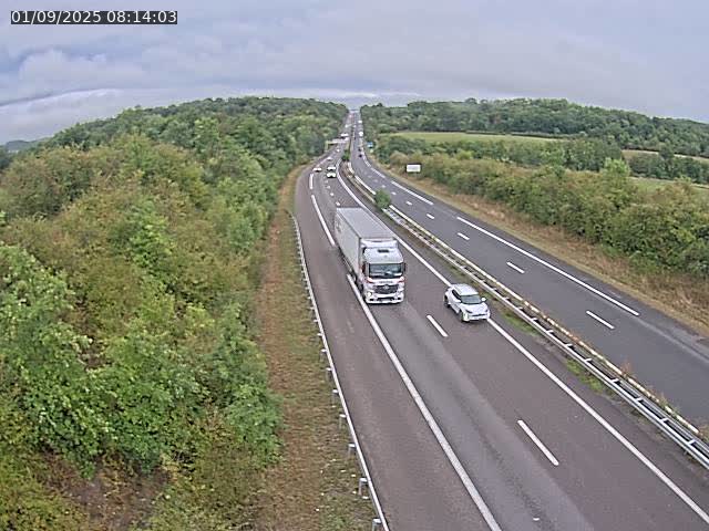 <h2>Caméra autoroute France - A33, Saint-Nicolas-de-Port direction Lunéville</h2>