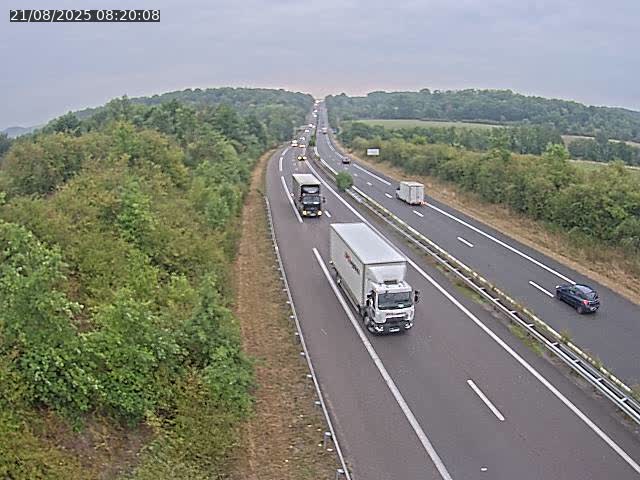 <h2>Caméra autoroute France - A33, Saint-Nicolas-de-Port direction Lunéville</h2>