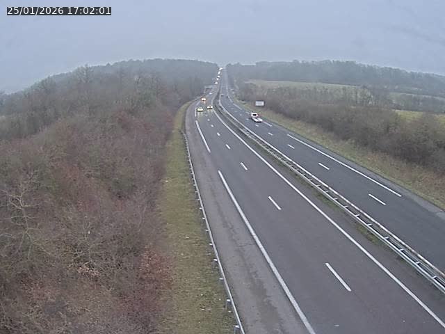 <h2>Caméra autoroute France - A33, Saint-Nicolas-de-Port direction Lunéville</h2>