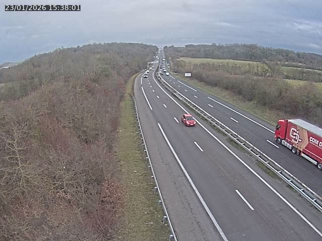 <h2>Caméra autoroute France - A33, Saint-Nicolas-de-Port direction Lunéville</h2>