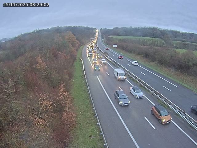 Caméra autoroute France - A33, Saint-Nicolas-de-Port direction Lunéville