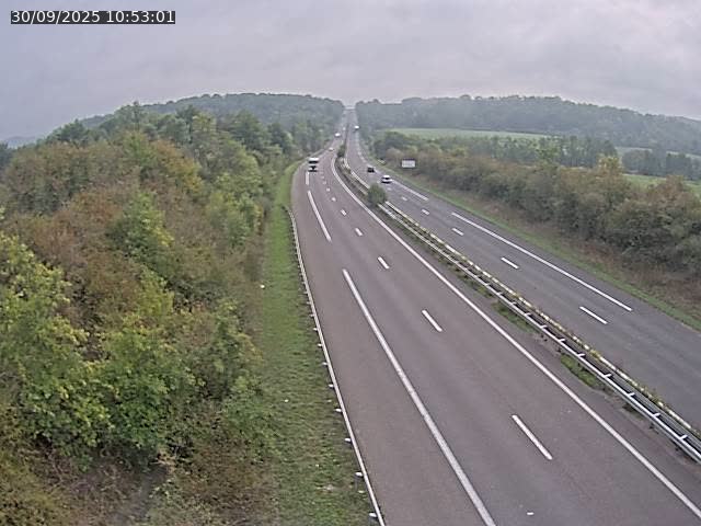Caméra autoroute France - A33, Saint-Nicolas-de-Port direction Lunéville