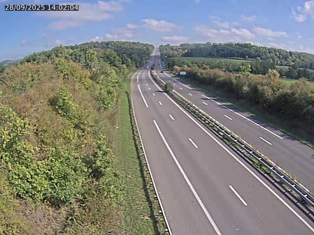<h2>Caméra autoroute France - A33, Saint-Nicolas-de-Port direction Lunéville</h2>