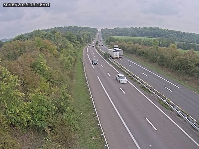 <h2>Caméra autoroute France - A33, Saint-Nicolas-de-Port direction Lunéville</h2>