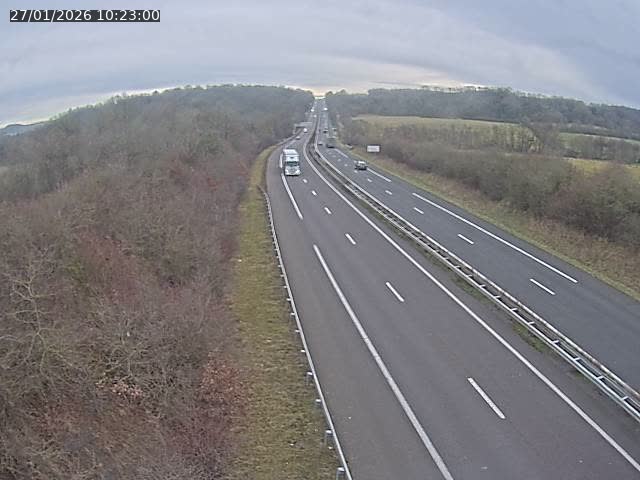 <h2>Caméra autoroute France - A33, Saint-Nicolas-de-Port direction Lunéville</h2>