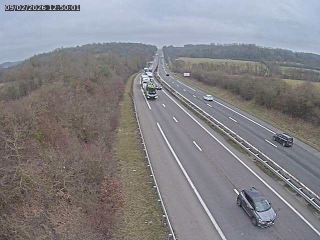 <h2>Caméra autoroute France - A33, Saint-Nicolas-de-Port direction Lunéville</h2>