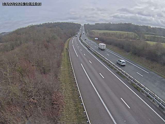 <h2>Caméra autoroute France - A33, Saint-Nicolas-de-Port direction Lunéville</h2>