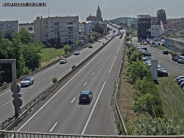 <h2>Caméra autoroute France - A31, Thionville direction Metz</h2>