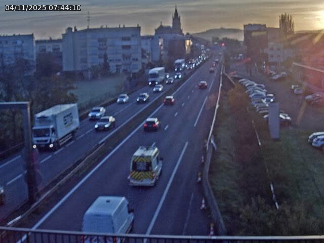 <h2>Caméra autoroute France - A31, Thionville direction Metz</h2>