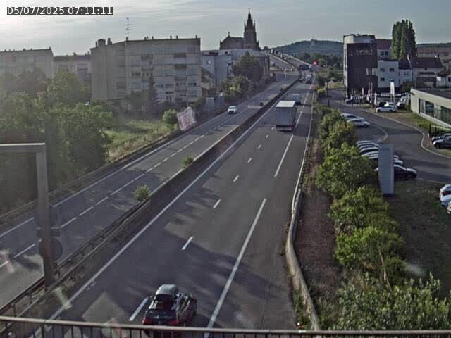 <h2>Caméra autoroute France - A31, Thionville direction Metz</h2>