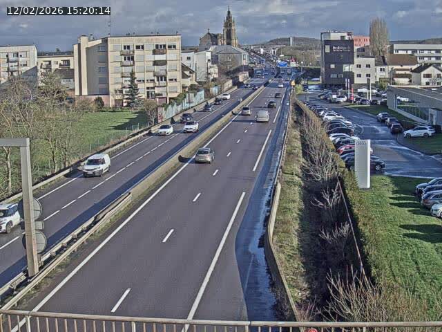 <h2>Caméra autoroute France - A31, Thionville direction Metz</h2>