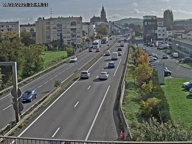 <h2>Caméra autoroute France - A31, Thionville direction Metz</h2>