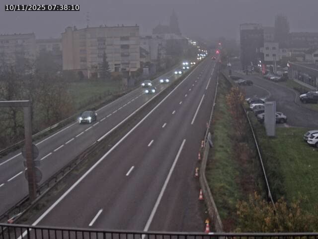 Caméra autoroute France - A31, Thionville direction Metz