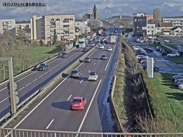<h2>Caméra autoroute France - A31, Thionville direction Metz</h2>