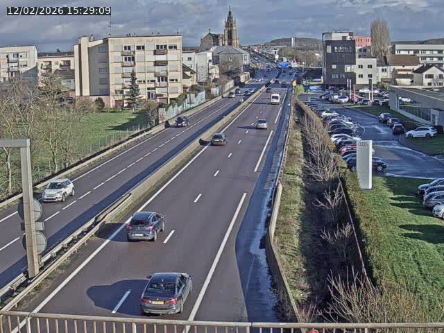 <h2>Caméra autoroute France - A31, Thionville direction Metz</h2>