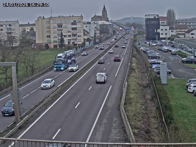 <h2>Caméra autoroute France - A31, Thionville direction Metz</h2>