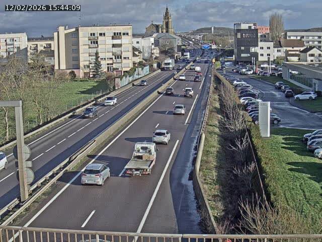 <h2>Caméra autoroute France - A31, Thionville direction Metz</h2>