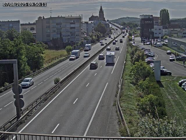 Caméra autoroute France - A31, Thionville direction Metz