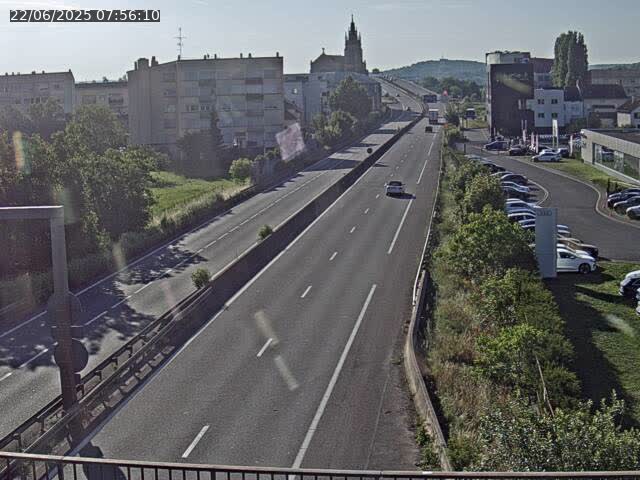 <h2>Caméra autoroute France - A31, Thionville direction Metz</h2>