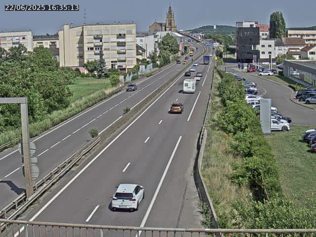 <h2>Caméra autoroute France - A31, Thionville direction Metz</h2>