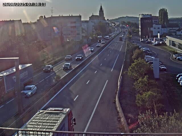 <h2>Caméra autoroute France - A31, Thionville direction Metz</h2>