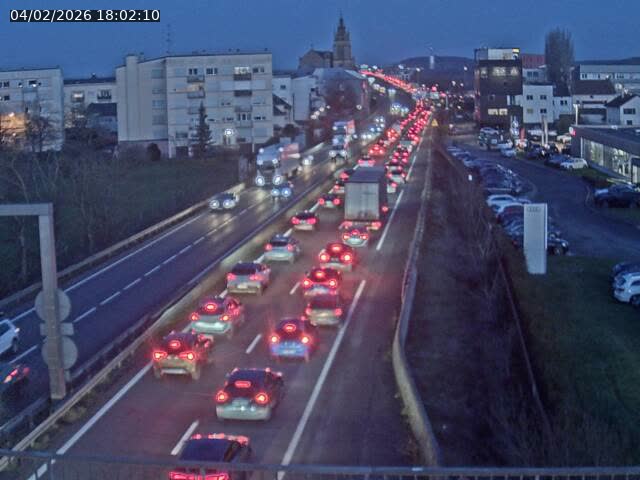 <h2>Caméra autoroute France - A31, Thionville direction Metz</h2>