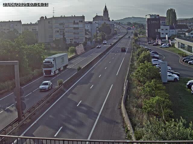 <h2>Caméra autoroute France - A31, Thionville direction Metz</h2>