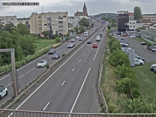 <h2>Caméra autoroute France - A31, Thionville direction Metz</h2>
