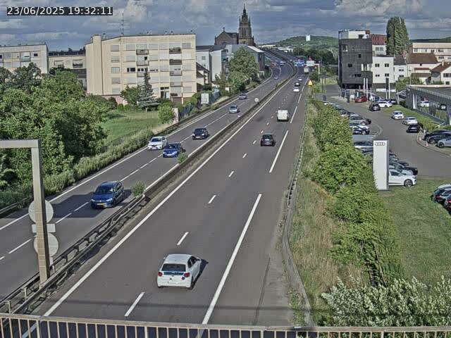 <h2>Caméra autoroute France - A31, Thionville direction Metz</h2>