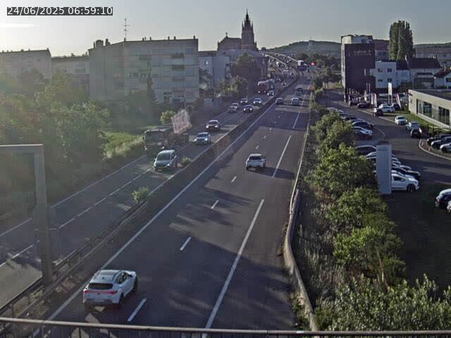 <h2>Caméra autoroute France - A31, Thionville direction Metz</h2>