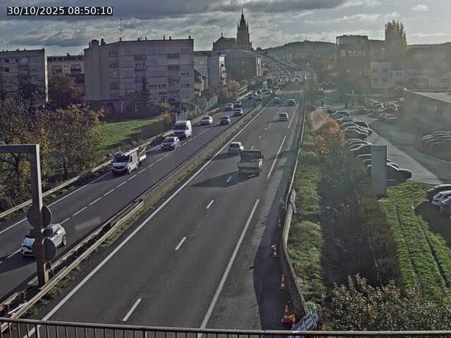 <h2>Caméra autoroute France - A31, Thionville direction Metz</h2>