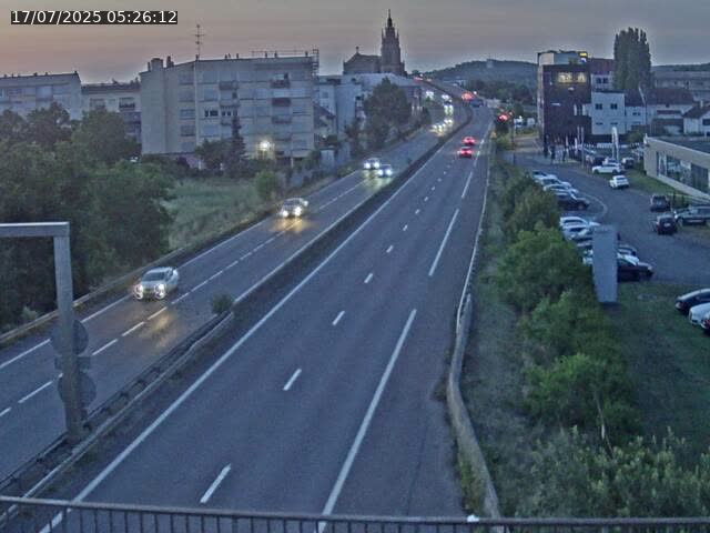 <h2>Caméra autoroute France - A31, Thionville direction Metz</h2>