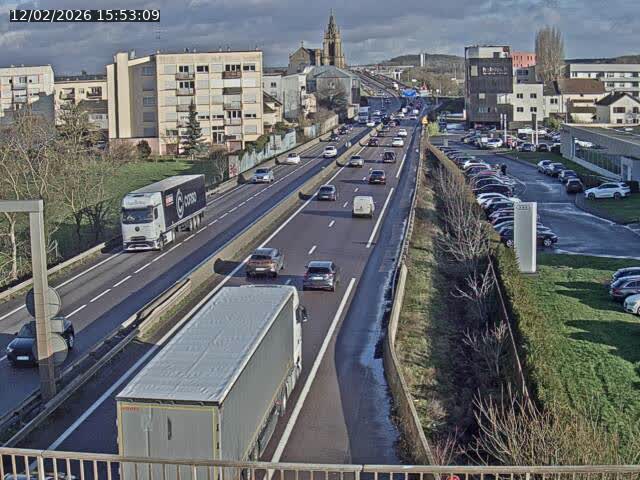 <h2>Caméra autoroute France - A31, Thionville direction Metz</h2>