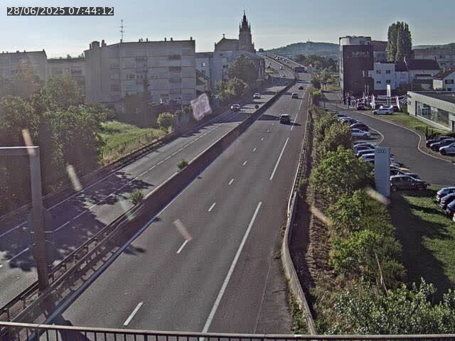 <h2>Caméra autoroute France - A31, Thionville direction Metz</h2>