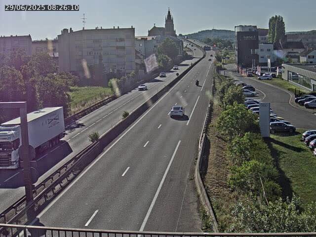 <h2>Caméra autoroute France - A31, Thionville direction Metz</h2>