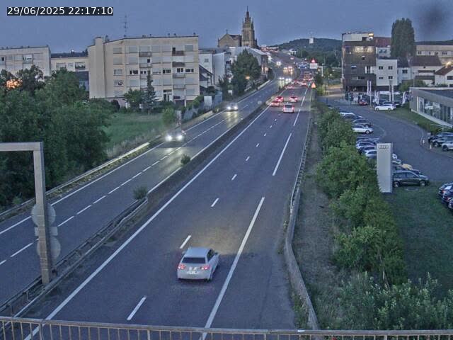 <h2>Caméra autoroute France - A31, Thionville direction Metz</h2>