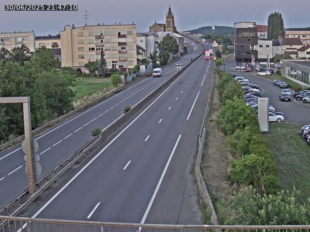 <h2>Caméra autoroute France - A31, Thionville direction Metz</h2>