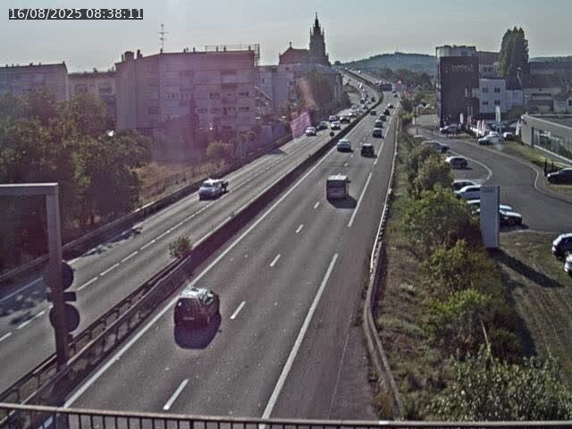 <h2>Caméra autoroute France - A31, Thionville direction Metz</h2>