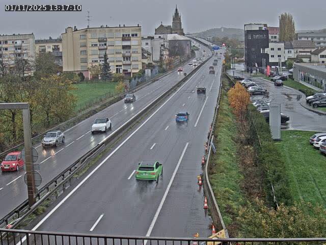 <h2>Caméra autoroute France - A31, Thionville direction Metz</h2>