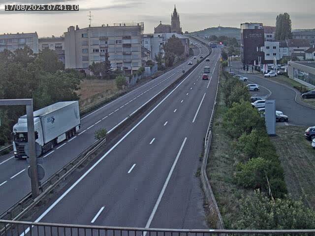 <h2>Caméra autoroute France - A31, Thionville direction Metz</h2>