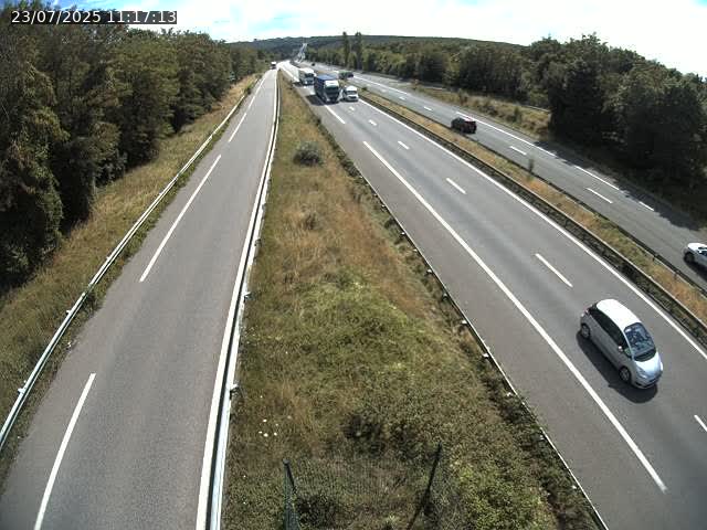 Caméra autoroute France - A31, Velaine-en-Haye direction Nancy
